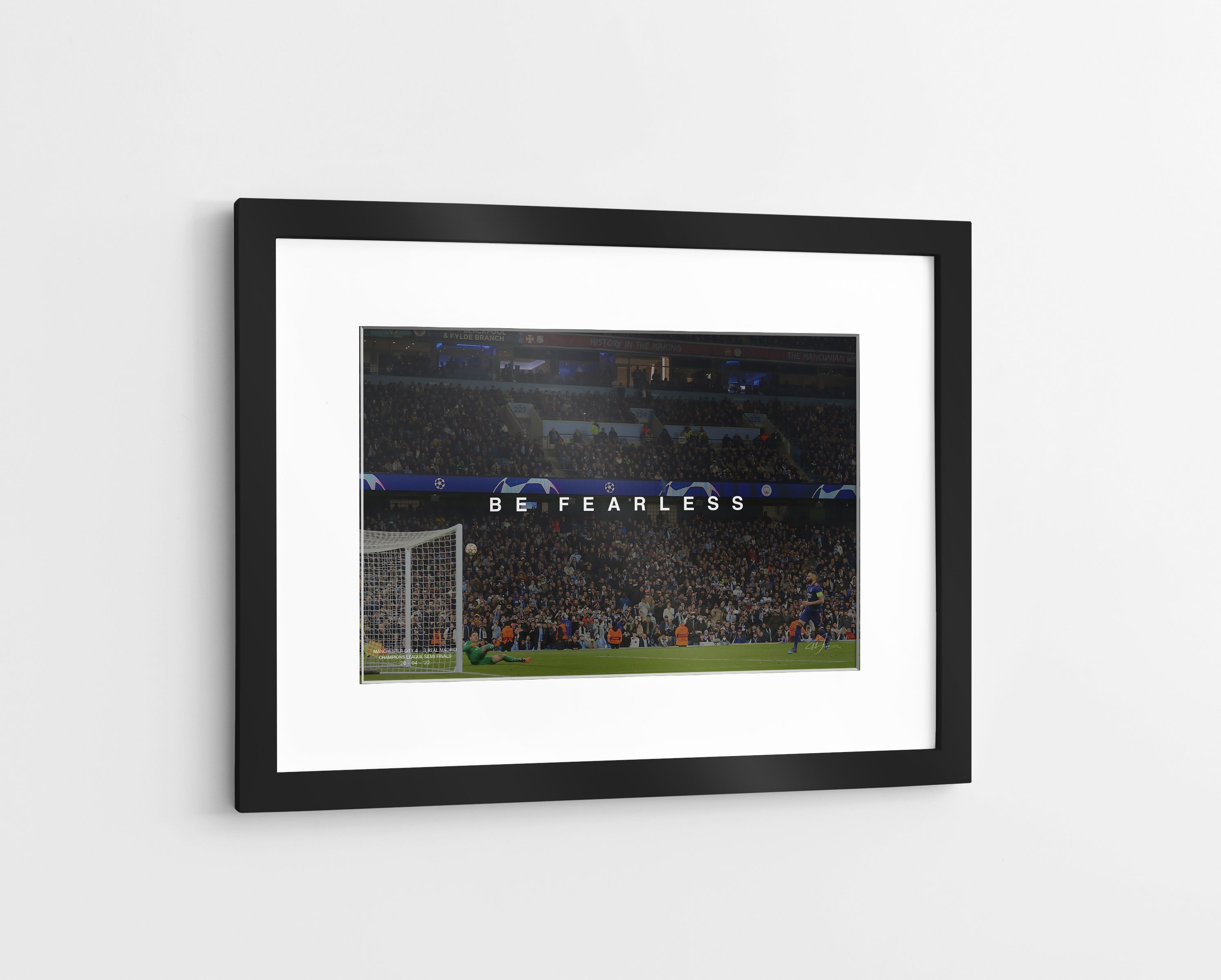 Be Fearless Box Framed Print – 11 ICON